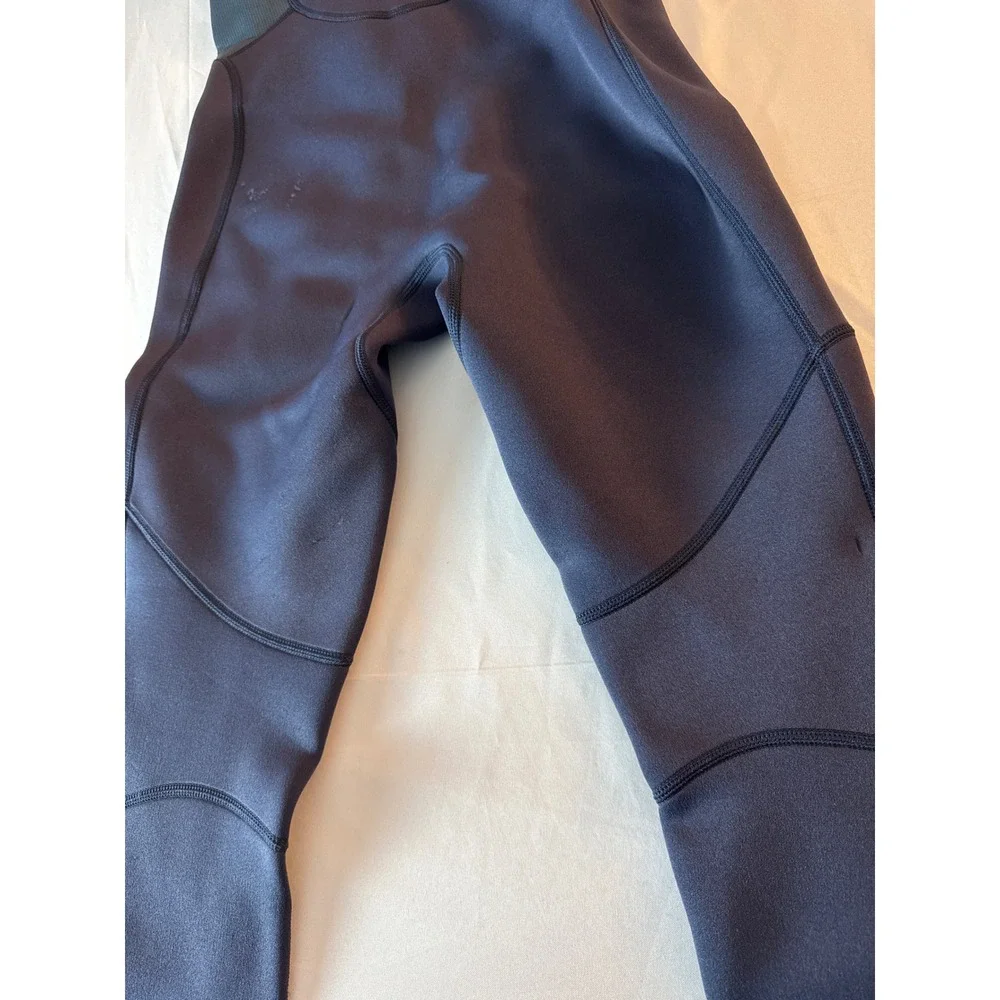 Seaskin 2mm Full Body Wetsuit Navy Blue Recyclable Series Front Zip Small Mens